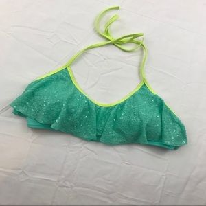 Victoria’s Secret Sequin Halter Bikini Top